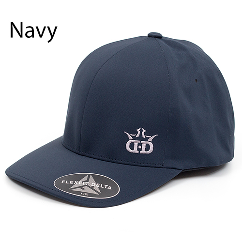 Dynamic Discs Delta DD Crown Logo Flex Fit Cap Flex Fit Baseball Cap Dynamic Discs Disc Golf DiscGolfCenter